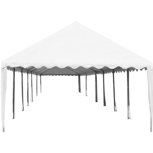 Vrtni šator od PVC-a 6 x 12 m bijeli slika 12