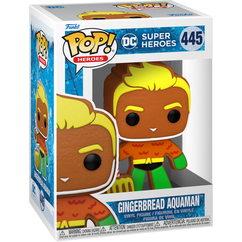 FUNKO POP HEROES: DC HOLIDAY- AQUAMAN(GB) slika 1