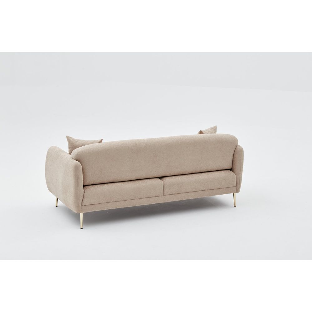 Simena - Bež Sofa na Razvlačenje za 3 Osobe slika 9
