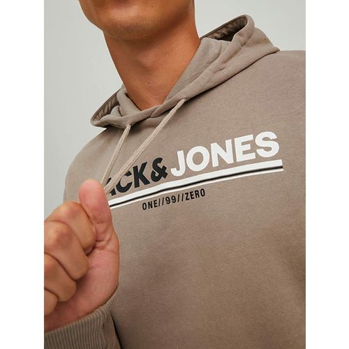 Muška Majica s Kapuljačom Jack &amp; Jones JCOFREDERICK Bež slika 3