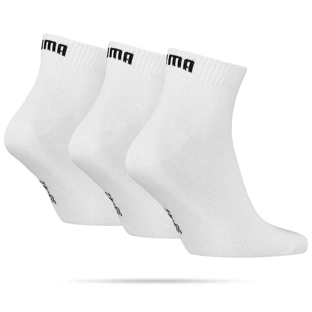 Puma Čarape Quarter Plain 3P, Bijele slika 2