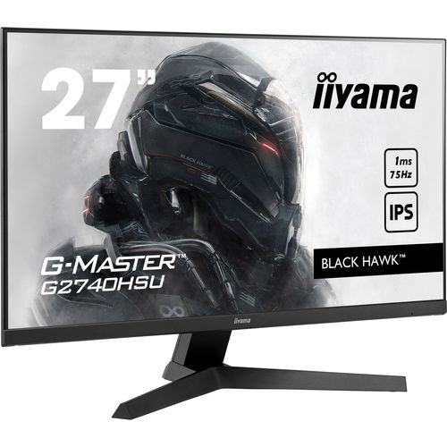 Iiyama G-MASTER monitor 23.8'G2440HSU-B1 Black 1920x1080 75Hz IPS, 16:9, 1000:1, 250cd, HDMI, DP, USBHub slika 2