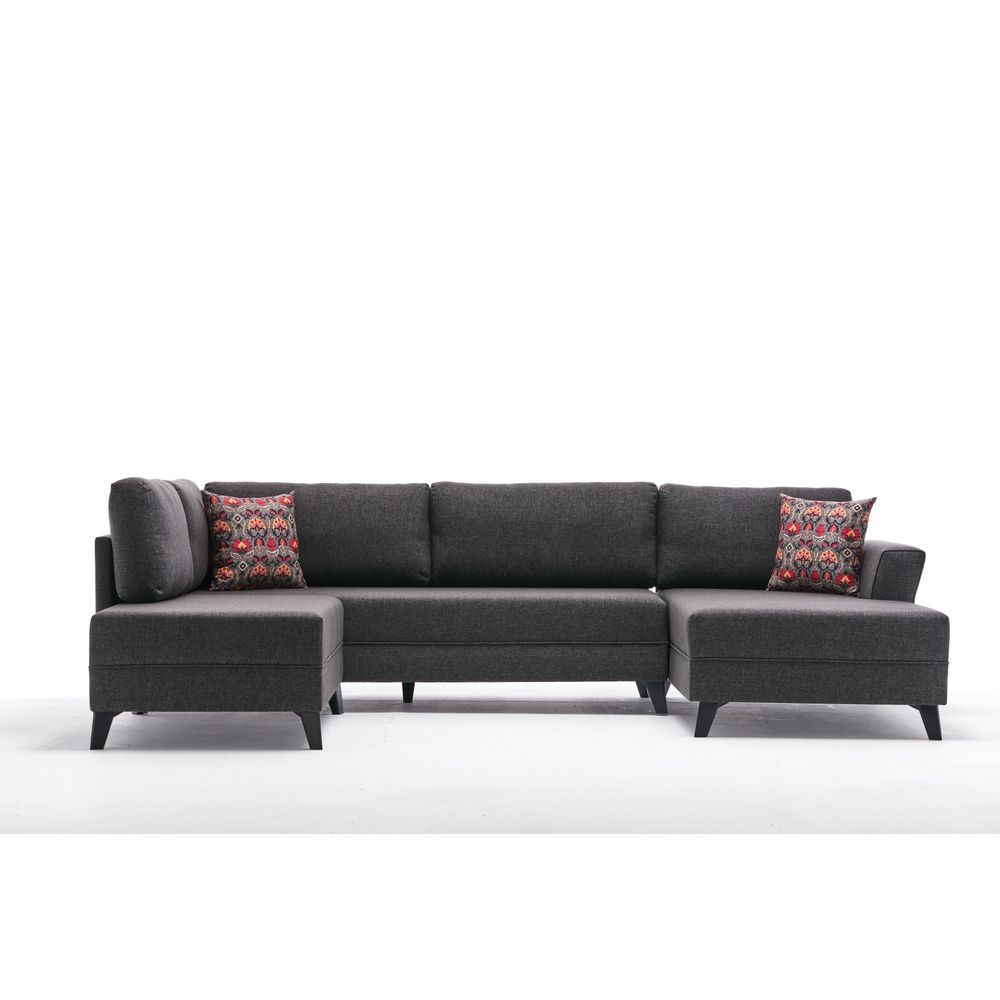 Eris - Ugao Sofa na Razvlačenje u Antracit Boji slika 7