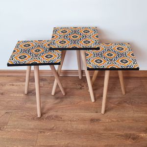 Nesting Table 3Shp29 - Višenamjenski Set Stolova (3 Komada)