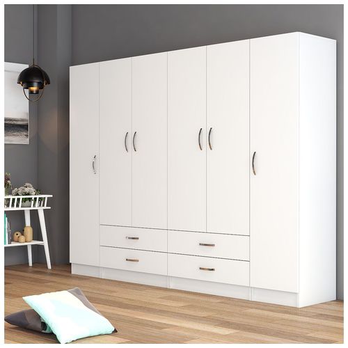 GRD0801 White Wardrobe slika 2