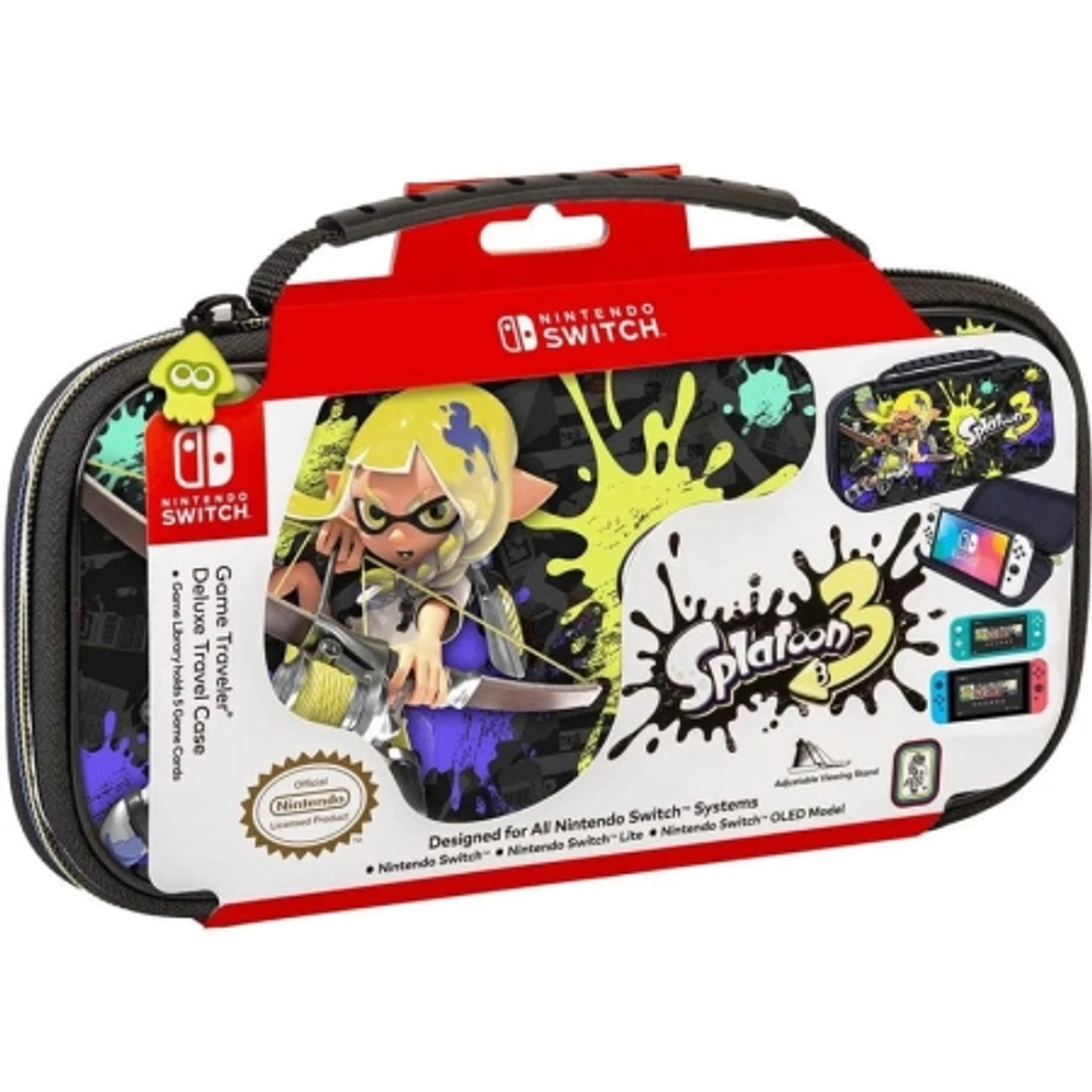 BigBen Nintendo Switch Deluxe Travel Case Splatoon 3 slika 1