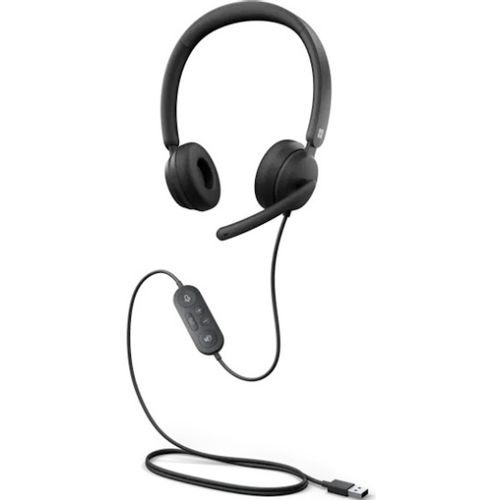 Slušalice MICROSOFT Modern USB-C Headset for Busness USB-C Mikrofon crna slika 1