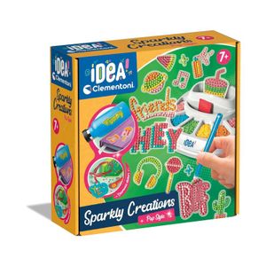Clementoni CL18775 Idea Kreativni set Sparkly Creations Pop Style 