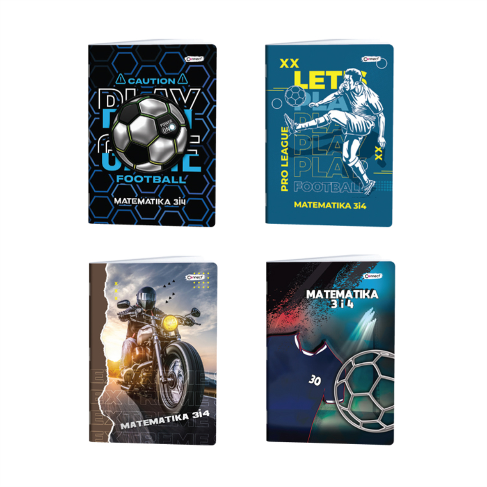 30693 Matematika 3/4 Premium 80g, 52 lista - Boy, 1kom slika 1