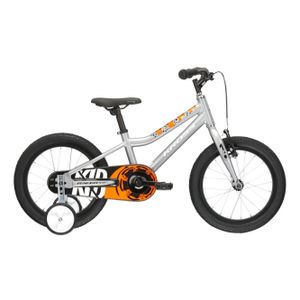 KROSS RACER 4.0 16" SILVER/WHITE/ORANGE