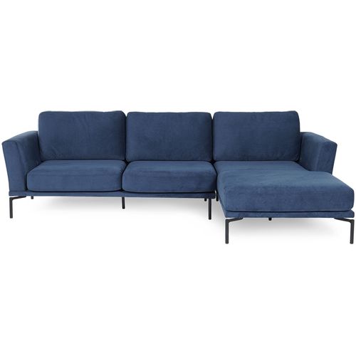 Jade Relax (P1+M2) Blue Corner Sofa slika 1
