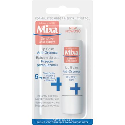 Mixa Anti-Dryness balzam za suve usne 4.7ml