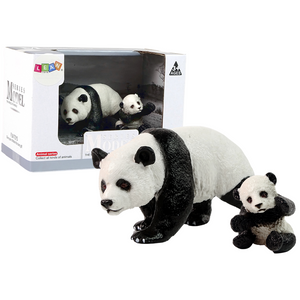 Kolekcionarske figurice panda s bebom