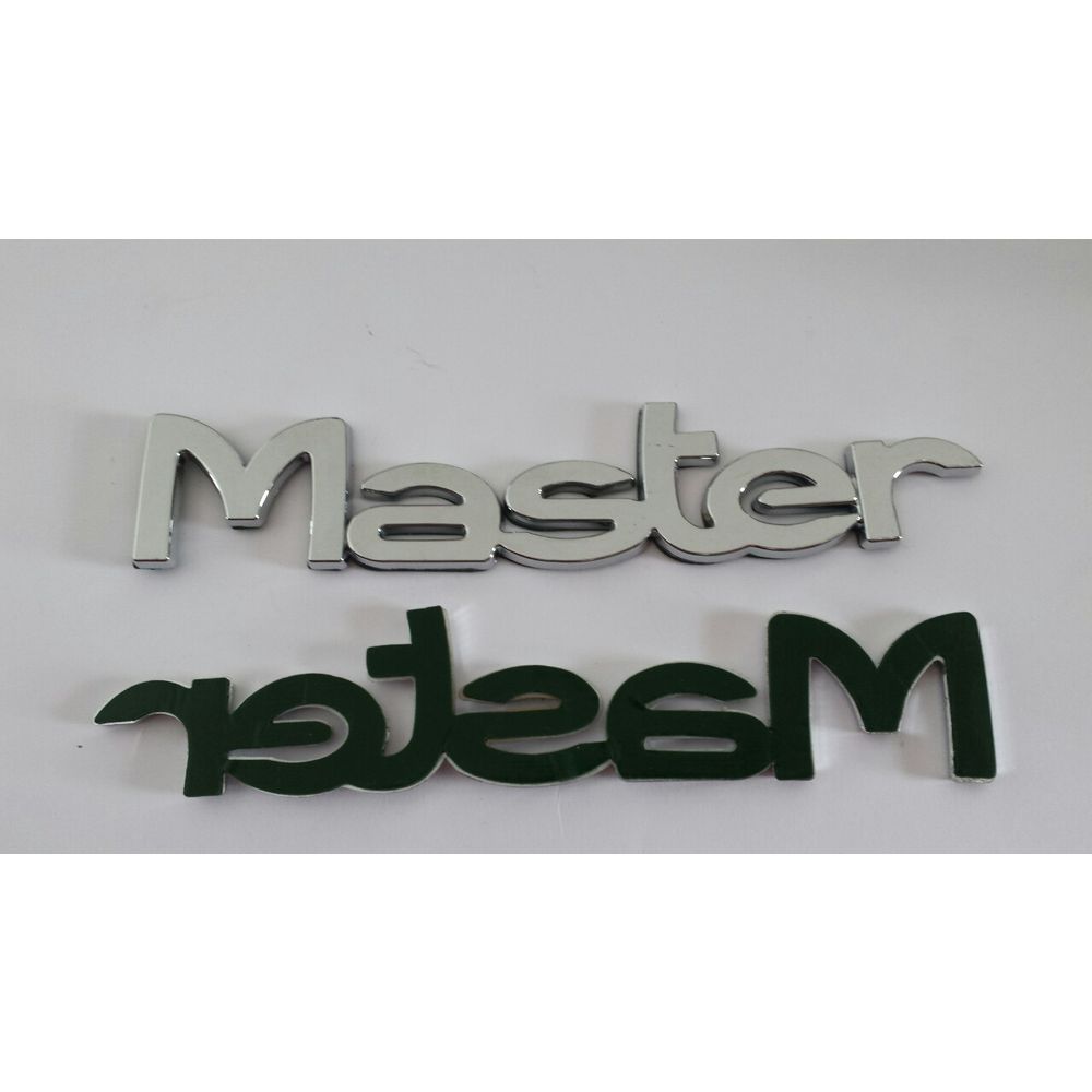 Plastični natpis Master za Renault vozila slika 1
