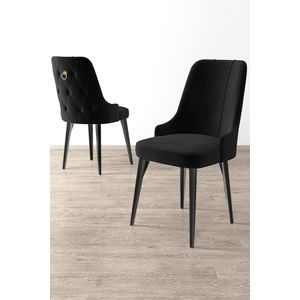 Newa - Crni Set Stolica (2 Komada)