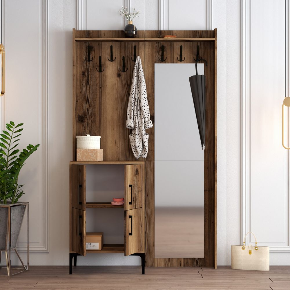 Hall Stand Berlin BC - Ormar u boji orah slika 3