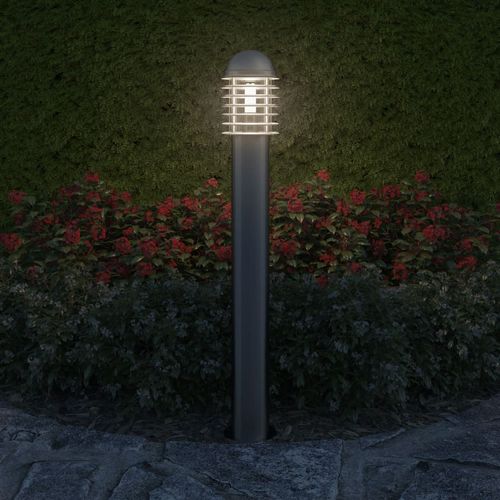 Vrtna stupna svjetiljka *od nehrđajućeg čelika slika 14