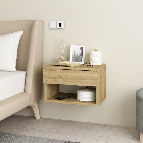 Rıbes - Oak Oak Nightstand slika 1