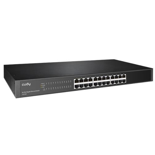 Cudy GS1024 24-Port 10/100/1000M Switch,24 x Gbit  RJ45 port, rackmount (alt. Teg1024d, PFS3024-24) slika 3