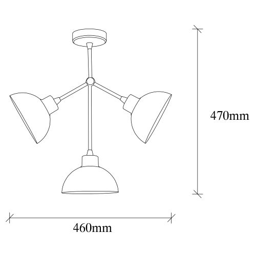 Opviq Luster, 584TTM1203 slika 3