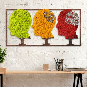 The Seasons Change Green
Orange
Red Decorative Wall Accessory