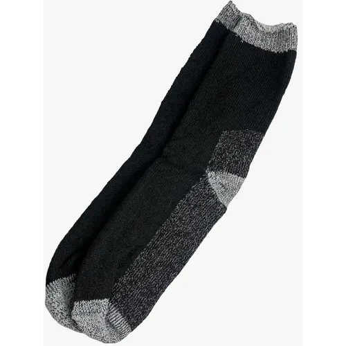 MERINO RAMS Vunene čarape 3/1 crne slika 2