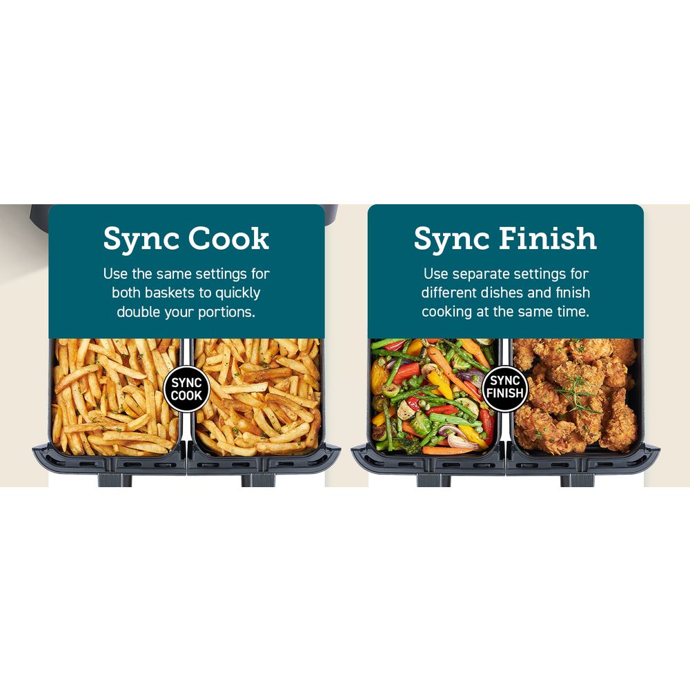 COSORI Dual Basket 8.5-Litre Air Fryer slika 7