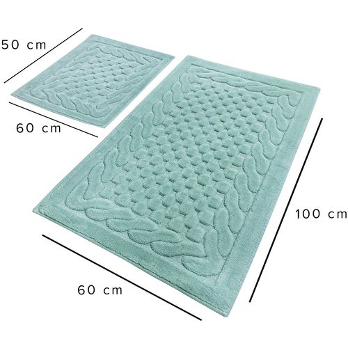 Bambi - Mint Mint Bathmat Set (2 Pieces) slika 7