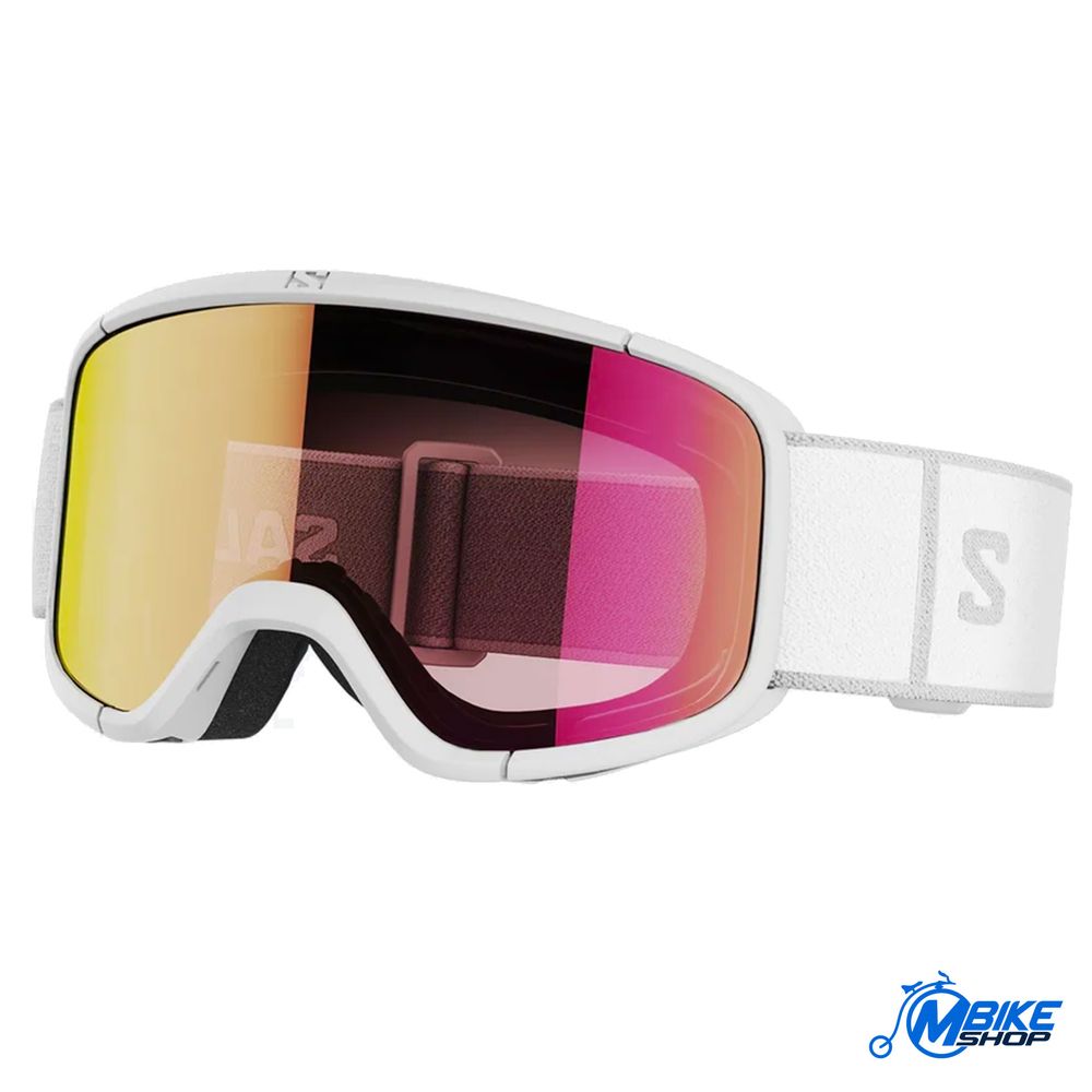 Salomon Ženske naočale za skijanje Aksium 2.0 S, White/Universal Ruby slika 1