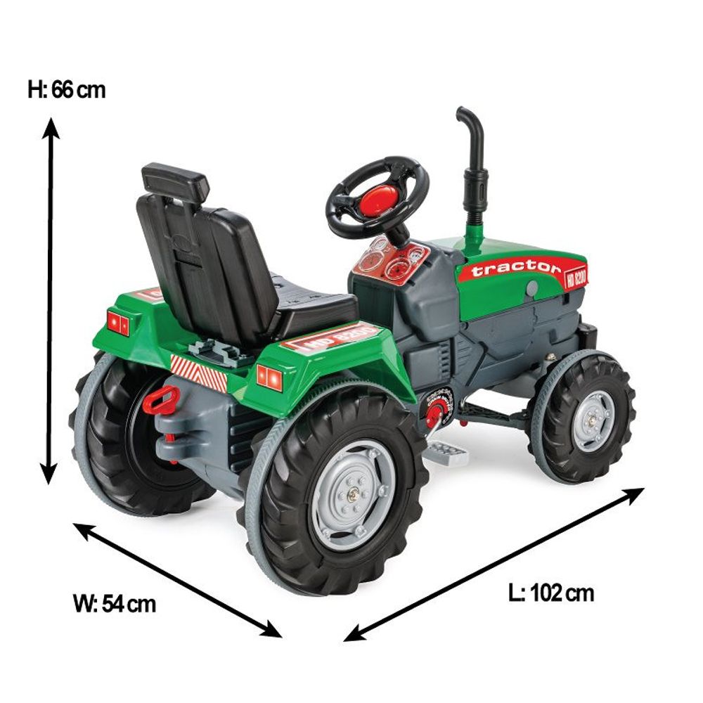 Pilsan Traktor na pedale Super HD8200 07-294 slika 2