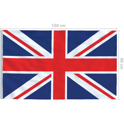 Zastava Ujedinjenog Kraljevstva 90 x 150 cm slika 10