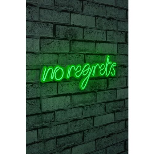 Wallity Ukrasna plastična LED rasvjeta, No Regrets - Green slika 10