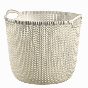 Curver Knit Korpa za veš 30L čisti bijela