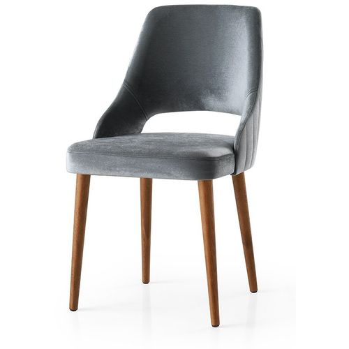 Açelya - Grey - 1 Grey Chair Set (4 Pieces) slika 2