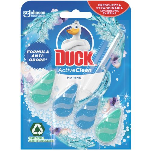 Duck Active Clean osvježivač za WC školjku miris Marine slika 1