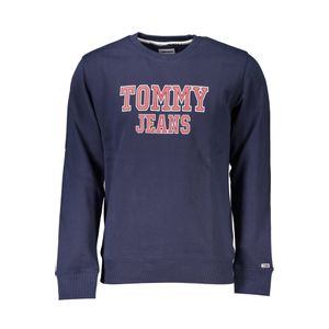 TOMMY HILFIGER MAN BLUE SWEATSHIRT WITHOUT ZIP