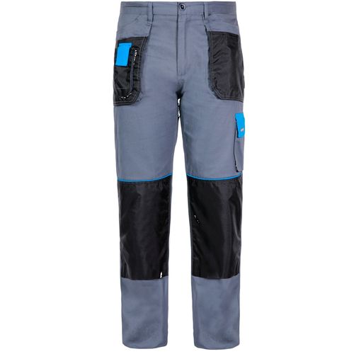 Lahti hlače zaštitne sive i plave 100% pamuk 190g/m2 3XL slika 1