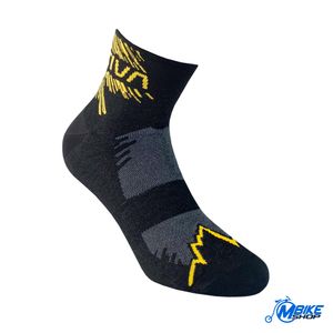 La Sportiva Čarape Fast Running, Black/Yellow