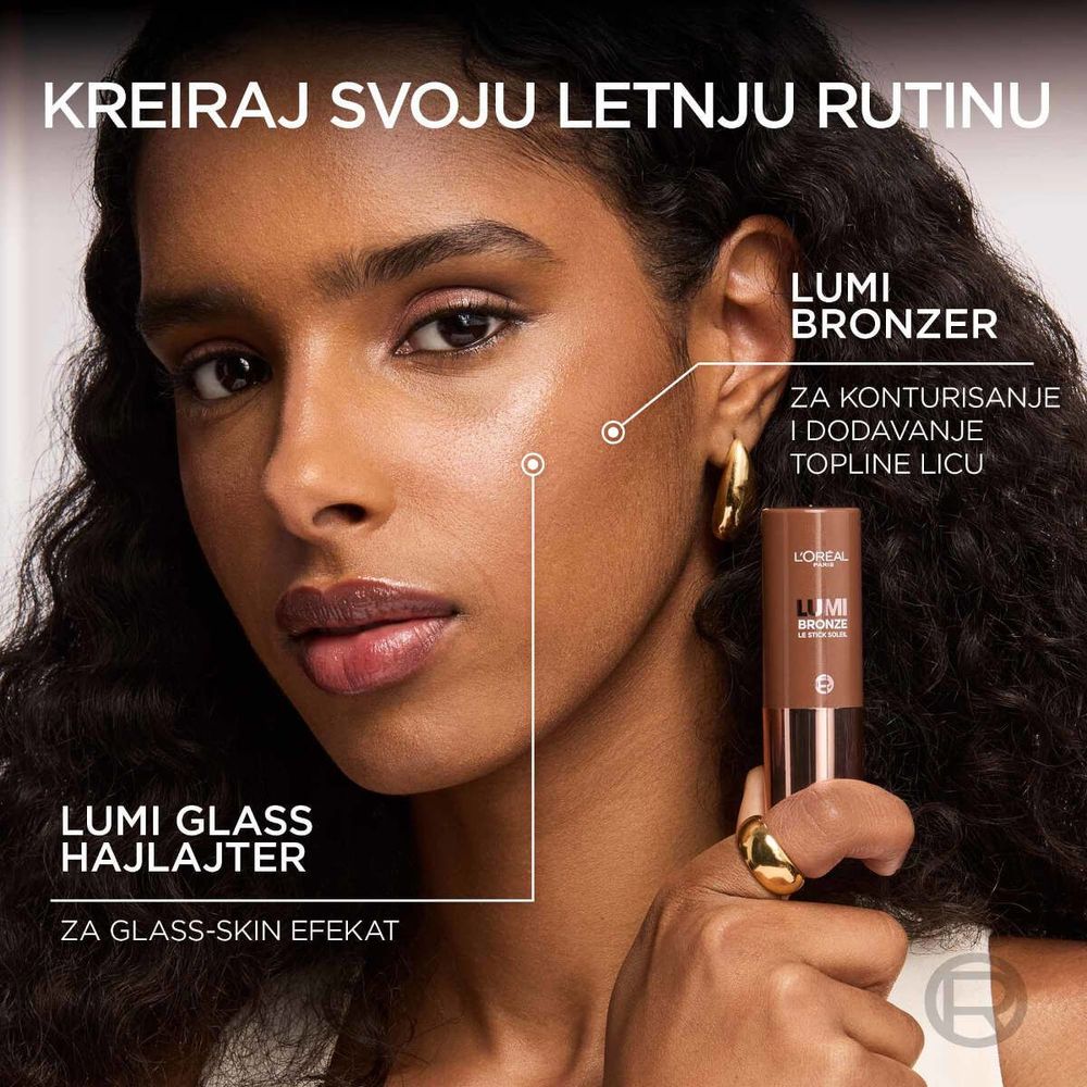 L'Oréal Paris Bronzer stick Lumi 130 Sunset Doré slika 9
