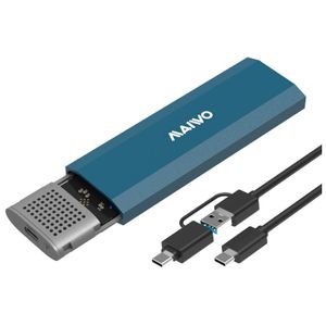 MAIWO Externo Kućište USB-C 3.1 na M.2 NVMe/SATA aluminium, K1690