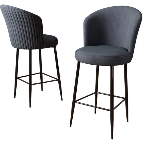 Alte - Anthracite, Black Anthracite
Black Bar Stool Set (2 Pieces) slika 3