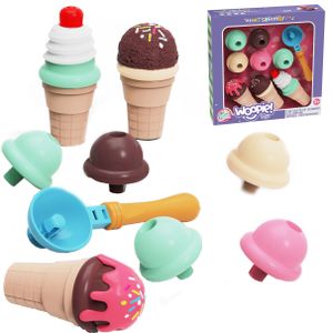 Woopie set za pravljenje sladoleda sladoledarnica puzzle 15 kom.
