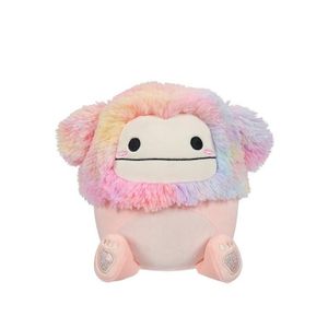 Squishmallows 20cm - diane - bigfoot boje breskve s kosom duginih boja