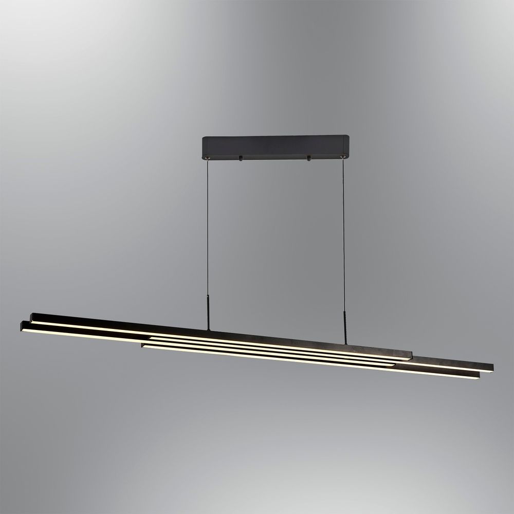 Luster Crni L1251 - Moderni LED Luster slika 3