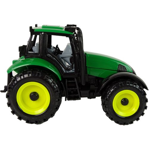Zeleni traktor s haubom na otvaranje slika 4
