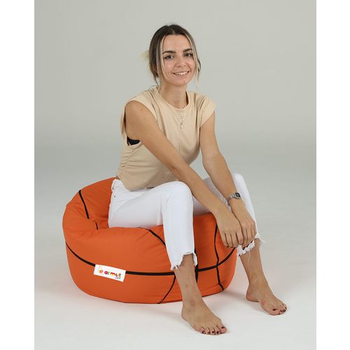 Atelier Del Sofa Vreća za sjedenje, Basketball Kids Pouf - Tile Red slika 5