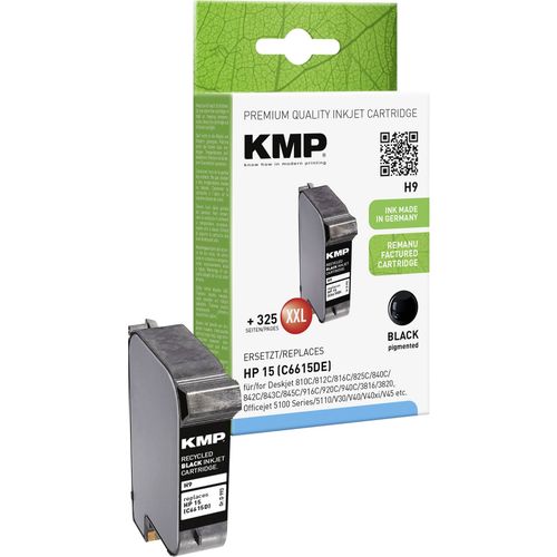 KMP tinta zamijenjen HP 15 kompatibilan  crn H9 0993,4151 slika 3