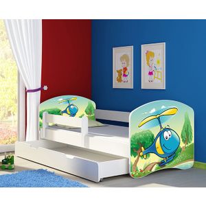ACMA Dječiji krevet Acma II sa ladicom White - 180x80cm - Dezen 35