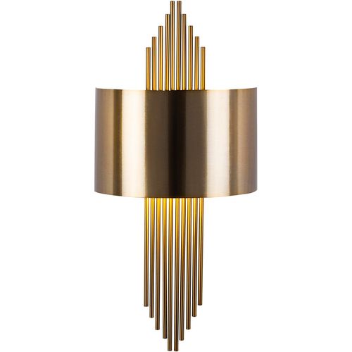Opviq Zidna lampa VINT vintage- zlatno, metal, 35 x 10 x 22 cm, ukupna dimenzija 75 x 10 x 22 cm, E27 40 W, 619 - A slika 1