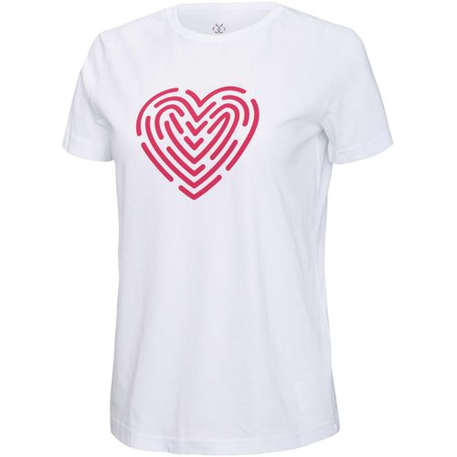 Ženska majica LOVE LABIRINT T-shirt - BELA slika 1
